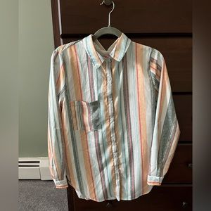 Oversized button down shirt